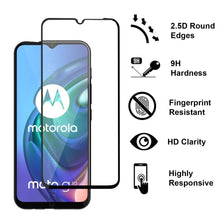 Load image into Gallery viewer, Motorola Moto G30 / Moto G10 Case - Clear Tinted Metal Ring Phone Cover - Dynamic Series
