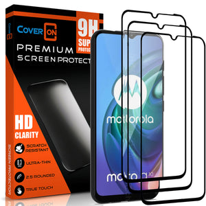 Motorola Moto G30 / Moto G10 Tempered Glass Screen Protector - InvisiGuard Series (1-3 Piece)