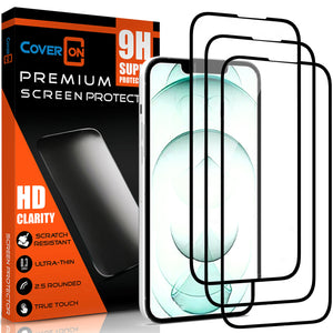 Apple iPhone 13 Pro Max Tempered Glass Screen Protector - InvisiGuard Series (1-3 Piece)