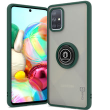 Load image into Gallery viewer, Samsung Galaxy A51 Case - Clear Tinted Metal Ring Phone Cover - Dynamic Series
