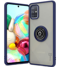 Load image into Gallery viewer, Samsung Galaxy A51 Case - Clear Tinted Metal Ring Phone Cover - Dynamic Series
