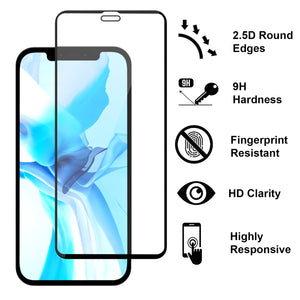 Apple iPhone 12 Pro Max Case - Clear Tinted Metal Ring Phone Cover - Dynamic Series