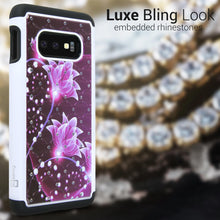 Load image into Gallery viewer, Samsung Galaxy S10e Case - Rhinestone Bling Hybrid Phone Cover - Aurora Series
