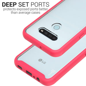 LG Stylo 6 Case - Heavy Duty Shockproof Clear Phone Cover - EOS Series