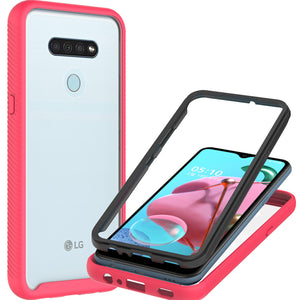 LG Stylo 6 Case - Heavy Duty Shockproof Clear Phone Cover - EOS Series