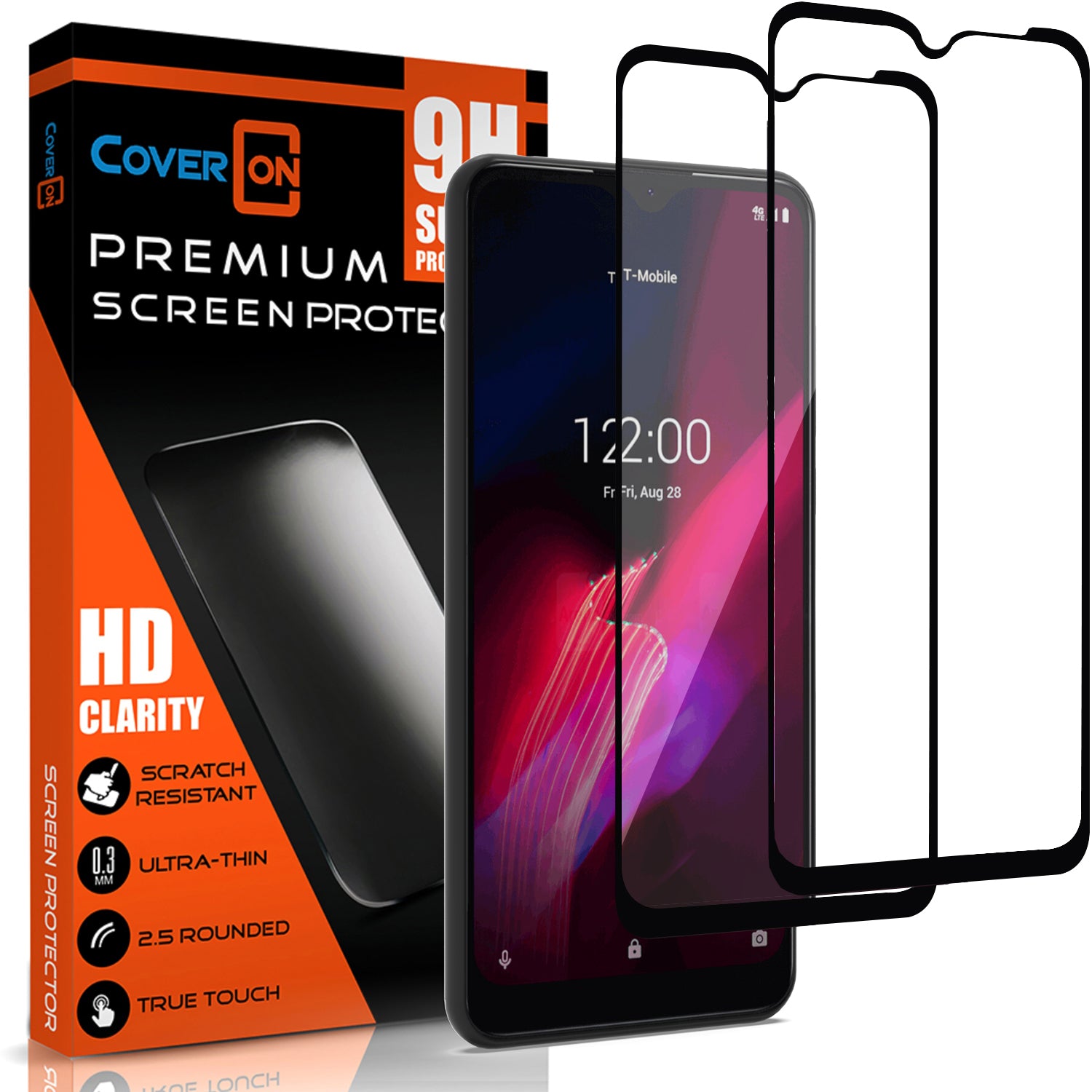 EEZBUY Tempered Glass Screen Protector For T-Mobile REVVL Plus / ZTE Z839
