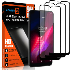 TCL T-Mobile Revvl 4 Tempered Glass Screen Protector - InvisiGuard Series (1-3 Piece)