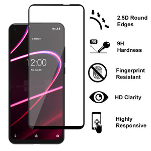 TCL T-Mobile Revvl 5G Case - Metal Kickstand Hybrid Phone Cover - SleekStand Series