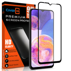 Samsung Galaxy A23 5G Case Slim TPU Phone Cover w/ Carbon Fiber