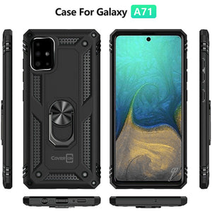Samsung Galaxy A71 Case with Metal Ring - Resistor Series