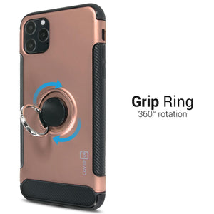 iPhone 11 Pro Ring Case - Magnetic Car Mount Compatible - Magna Series