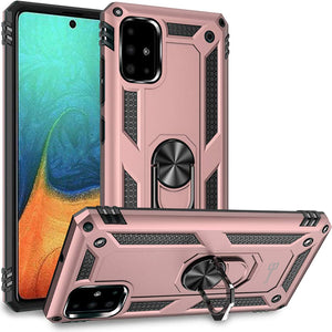Samsung Galaxy A71 Case with Metal Ring - Resistor Series