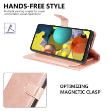 Load image into Gallery viewer, Samsung Galaxy A51 5G Wallet Case - RFID Blocking Leather Folio Phone Pouch - CarryALL Series
