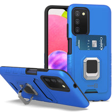 Load image into Gallery viewer, Samsung Galaxy A03s Case with Metal Ring - Card Series
