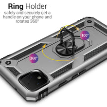 Load image into Gallery viewer, Google Pixel 4 Case with Metal Ring Kickstand - Resistor Series

