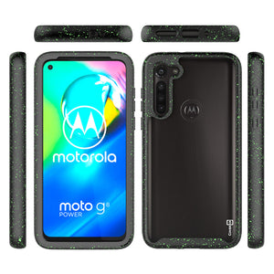 Motorola Moto G8 Power Case - Heavy Duty Shockproof Clear Phone Cover - EOS Series