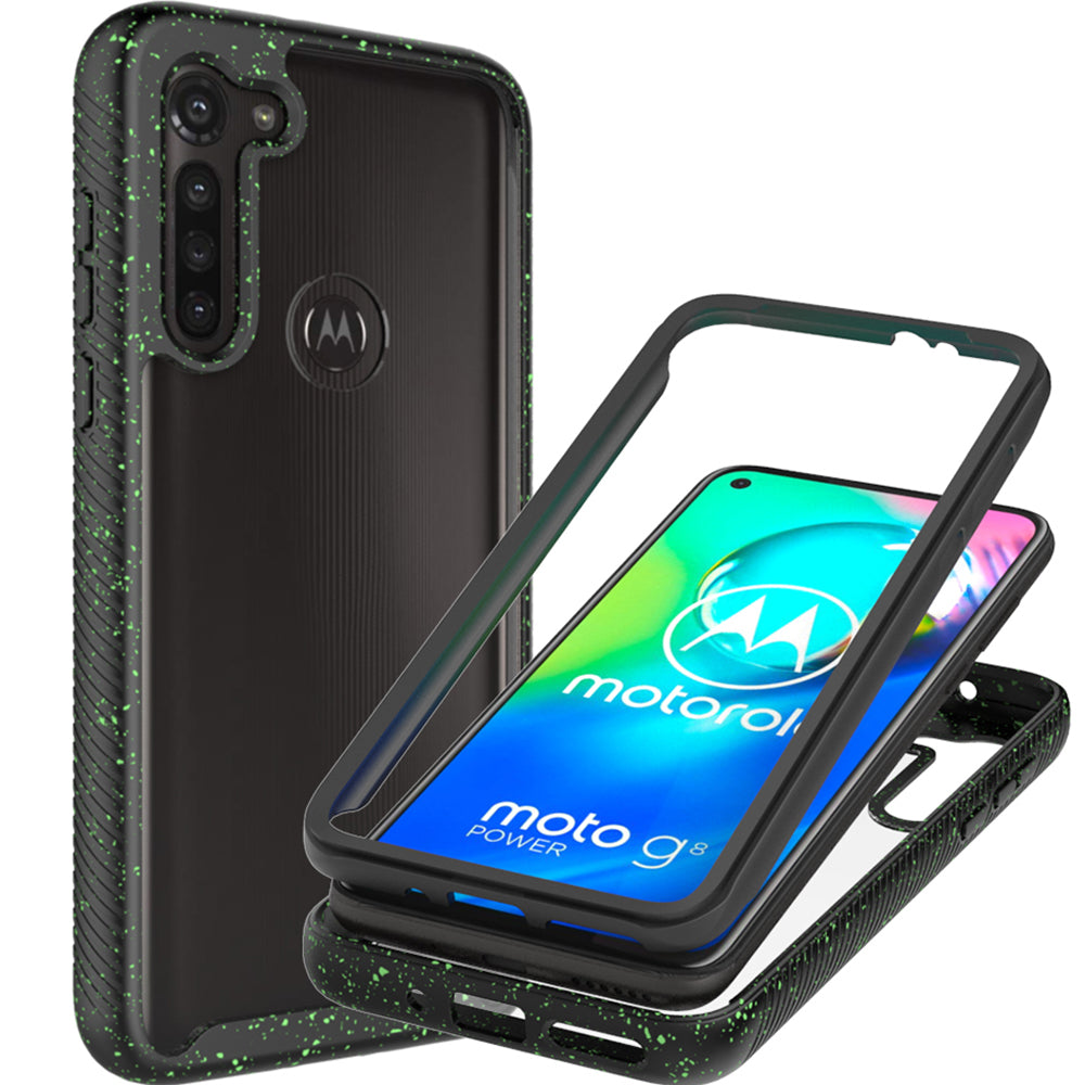 CoverON Motorola Moto G Stylus Case Heavy Duty Full Body Slim Fit  Shockproof Clear Phone Cover - EOS Series 
