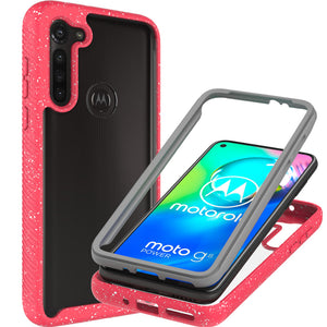 Motorola Moto G8 Power Case - Heavy Duty Shockproof Clear Phone Cover - EOS Series