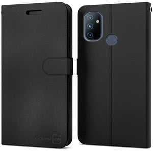 OnePlus Nord N100 Wallet Case - RFID Blocking Leather Folio Phone Pouch - CarryALL Series