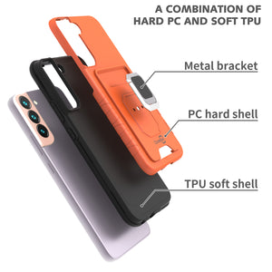 Samsung Galaxy S22 Case with Metal Ring - Card Series