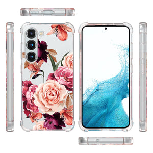 Samsung Galaxy S23+ Plus Slim Case Transparent Clear TPU Design Phone Cover