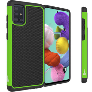 Samsung Galaxy A71 Case - Heavy Duty Protective Hybrid Phone Cover - HexaGuard Series