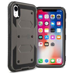 iPhone XR Case - Heavy Duty Shockproof Phone Cover - Tank Series