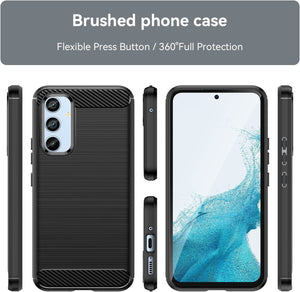 Samsung Galaxy A54 5G Case Slim TPU Phone Cover w/ Carbon Fiber
