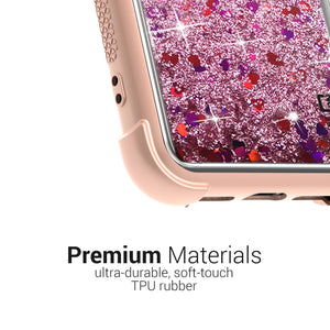 iPhone 11 Pro Max Case - Liquid Glitter TPU Phone Cover - Sparkle Series