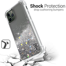 Load image into Gallery viewer, iPhone 11 Pro Max Case - Liquid Glitter TPU Phone Cover - Sparkle Series

