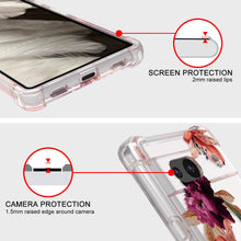 Load image into Gallery viewer, Google Pixel 7a Slim Case Transparent Clear TPU Design Phone Cover
