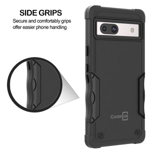 Google Pixel 7a Case Heavy Duty Military Grade Phone Cover