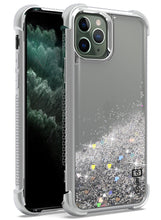 Load image into Gallery viewer, iPhone 11 Pro Case - Liquid Glitter TPU Phone Cover - Sparkle Series
