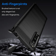 Load image into Gallery viewer, SONY XPERIA 5 IV Case Slim TPU Phone Cover w/ Carbon Fiber
