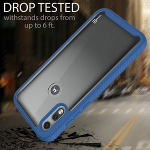 Motorola Moto E (2020) Case - Heavy Duty Shockproof Clear Phone Cover - EOS Series