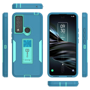 TCL 20 XE Case Heavy Duty Phone Cover with Kickstand