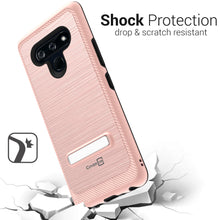 Load image into Gallery viewer, LG Stylo 6 Case - Metal Kickstand Hybrid Phone Cover - SleekStand Series
