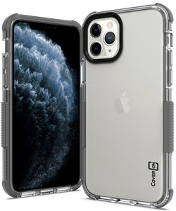 iPhone 11 Pro Clear Case - Protective TPU Rubber Phone Cover - Collider Series