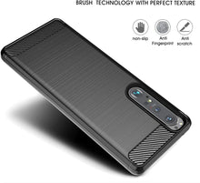 Load image into Gallery viewer, Sony Xperia 1 III Slim Soft Flexible Carbon Fiber Brush Metal Style TPU Case
