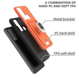 TCL 20 XE Case with Metal Ring - Card Series