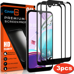 LG Phoenix 5 / Fortune 3 Tempered Glass Screen Protector - InvisiGuard Series (1-3 Piece)