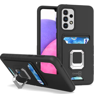 Samsung Galaxy A33 5G Case with Metal Ring - Card Series