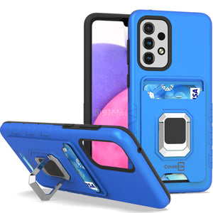 Samsung Galaxy A33 5G Case with Metal Ring - Card Series