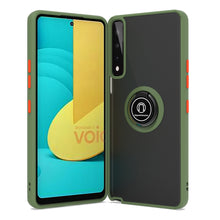 Load image into Gallery viewer, LG Stylo 7 5G Case - Clear Tinted Metal Ring Phone Cover - Dynamic Series
