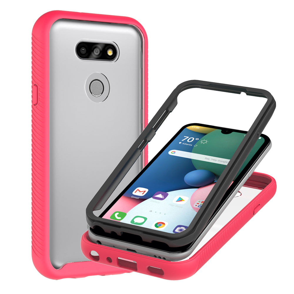LG Aristo 5 / Aristo 5+ Plus Case - Heavy Duty Shockproof Clear Phone Cover - EOS Series