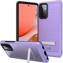 Load image into Gallery viewer, Samsung Galaxy A72 Case - Metal Kickstand Hybrid Phone Cover - SleekStand Series
