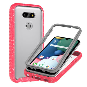 LG Tribute Monarch / Risio 4 / K8x Case - Heavy Duty Shockproof Clear Phone Cover - EOS Series