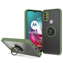 Load image into Gallery viewer, Motorola Moto G30 / Moto G10 Case - Clear Tinted Metal Ring Phone Cover - Dynamic Series
