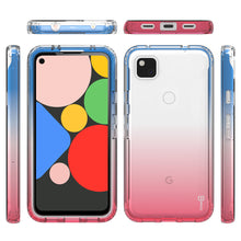 Load image into Gallery viewer, Google Pixel 4a Clear Case Full Body Colorful Phone Cover - Gradient Series
