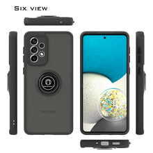 Load image into Gallery viewer, Samsung Galaxy A53 5G Case - Clear Tinted Metal Ring Phone Cover
